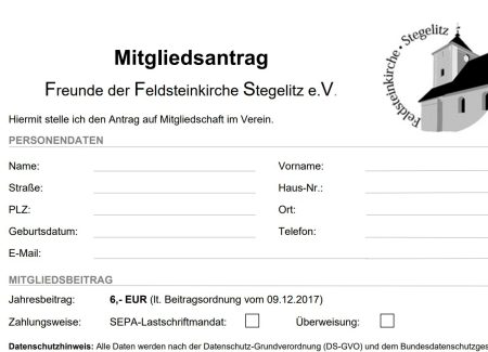 Mitgliedsantrag Bild Mitgliedsantrag Bild